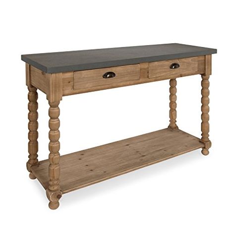 Console Table Rustic, Italian Bedroom Furniture, Drawer Console Table, Farmhouse Console Table, Wood And Concrete, Drawer Console, Top Beds, Gray Top, Console And Sofa Tables