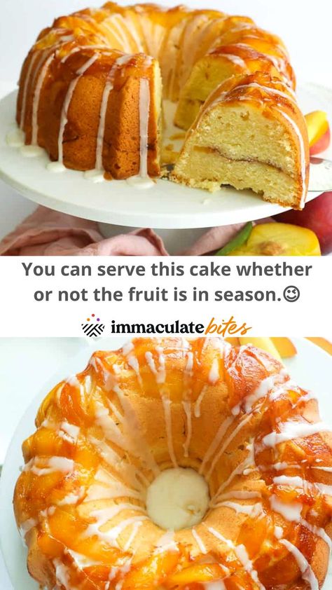 Different Pound Cakes, Easy Peach Cobbler Pound Cake, Peach Cobbler Pound Cake Mix Recipe, Flavored Pound Cake Recipes, Peach Cobbler Pound Cake Recipes Moist, Peach Cobbler Cake Recipe, Peach Pound Cake Recipes Moist, Peach Bundt Cake Recipes, Peach Cobbler Bundt Cake Recipe