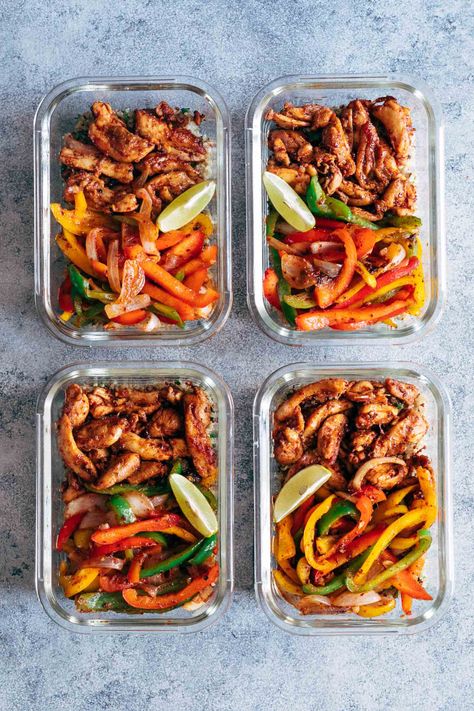 Chicken Fajita Meal Prep, Fajita Meal Prep, Cilantro Lime Quinoa, Lunch Bowls, Lime Quinoa, Make Lunch, Delicious Meal Prep, Meal Prep Lunch, Lunch Prep