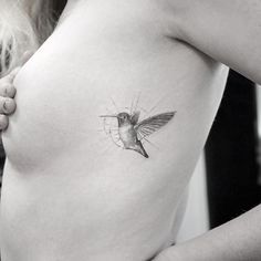 Hummingbird tattoo.   Fine line tattoos are little accessories to your skin and Mr. K is a king in the fine line department. Enjoy! Moon Background, Bicep Tattoo, Hummingbird Tattoo, Bird Tattoo, Birds Tattoo, Fine Line Tattoos, Trendy Tattoos, Line Tattoos, Piercing Tattoo