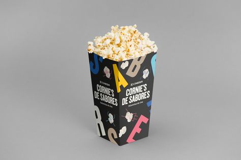 Behance :: Для вас Popcorn Brands, Brand Collab, Popcorn Design, Theater Popcorn, Popcorn Packaging, Movie Popcorn, Classic Movie Posters, Popcorn Box, Belgian Chocolate