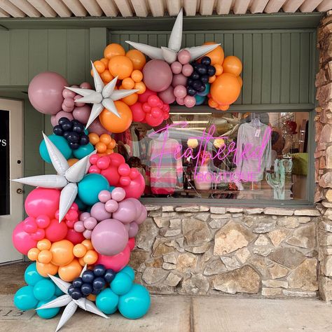 Grand opening Loved making this grand opening pop for this small business! @feathered_boutique If you are near the Decatur area check… | Instagram Shop Grand Opening, Balloon Installation, Balloon Garland, Grand Opening, Balloon Decorations, Shopping Outfit, Balloons, Small Business, Boutique