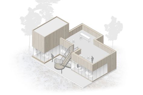 Rhizome Axonometric Drawing, Architecture Portfolio Layout, Concept Models Architecture, Perspective Drawing Architecture, Architecture Graphics, Diagram Architecture, Residential House, Room Planning, Creative Living