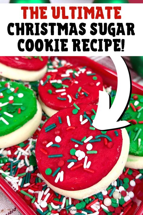 Philsbury Christmas Sugar Cookies, Lofthouse Sugar Cookies Recipe, Lofthouse Sugar Cookies, Lofthouse Cookies, Christmas Sugar Cookie Recipe, Festive Cookies, Best Christmas Recipes, Hosting Christmas, Ultimate Christmas