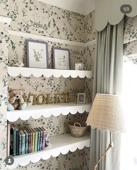 Creative Playroom, Playroom Organization Ideas, Toddler Girl Room, Nursery Room Design, Baby Room Inspiration, Wallpaper Fabric, Nursery Room Inspiration, Playroom Organization, Toddler Rooms