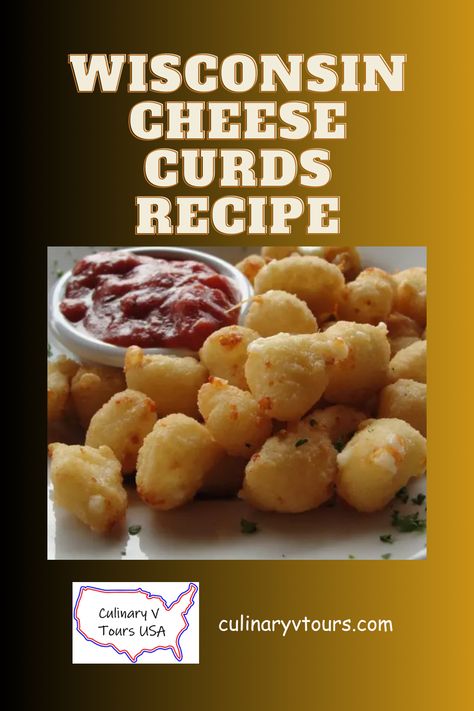 "Discover the mouthwatering world of Wisconsin-style cheese curds! Unveil the simple joy of creating these crispy delights at home with our easy-to-follow recipe. Dive into their rich history and cultural significance while savoring the perfect blend of flavors. Elevate your culinary journey with a taste of tradition. 🧀🍻 #CheeseCurds #WisconsinFlavor #CulinaryTradition" Deep Fried Cheese Curds, Flavored Cheese, Cheese Curds Recipe, Wisconsin Cheese Curds, Fried Cheese Curds, Wisconsin Cheese, Curd Recipe, Cheese Curds, Fresh Cheese