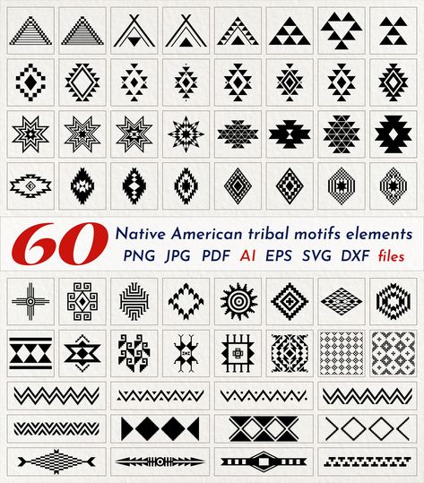 Native Graphic Design, Native American Designs Pattern Art, Aztec Pottery, Indigenous Symbols, Kokopelli Art, Beginner Drawing Lessons, Indian Symbols, Motifs Design, Native American Print