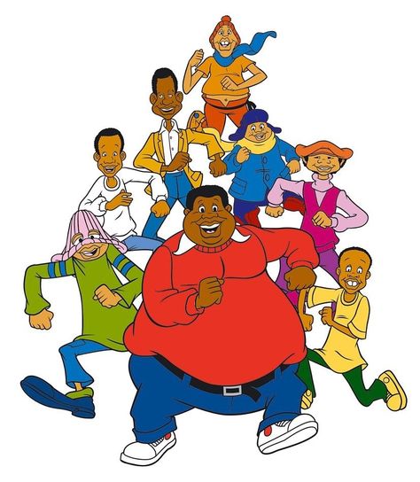 Fat Albert Fat Albert Characters, Recess Cartoon, Cosby Kids, Saturday Cartoon, Fat Albert, Kids Puzzles, Old School Cartoons, Muppet Babies, Popular Cartoons