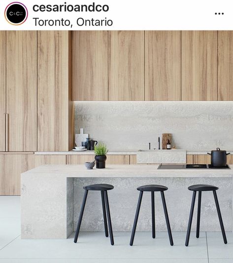 Grey Quartz Countertop, Caesarstone Countertop, Timber Kitchen, Countertop Colours, Luxury Kitchen Design, Luxury Kitchen, Quartz Countertops, Kitchen Style, Kitchen Counter