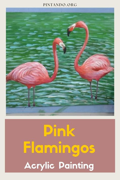 Explore the mesmerizing world of acrylic painting in our latest tutorial: 'Pink Flamingos.' Unlock your inner artist and learn the secrets of blending colors, mastering brushstrokes, and capturing the essence of these elegant birds. Whether you're a seasoned painter or a newbie, this step-by-step guide caters to all skill levels. Join us on this creative adventure and let your imagination soar with the grace and charm of these magnificent Pink Flamingos. Acrylic Paint Colors, Blending Colors, Colorful Paintings Acrylic, Flamingo Pink, Acrylic Painting Tutorials, Pink Acrylic, Pink Acrylics, The Grace, Learn To Paint