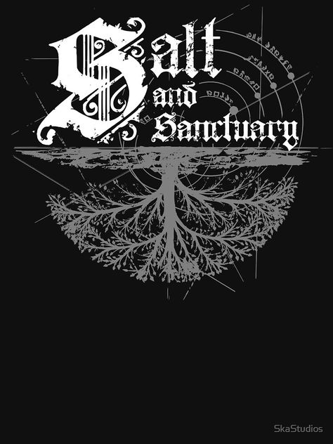 "Salt and Sanctuary Design" T-shirt by SkaStudios #Aff , #spon, #Sanctuary, #Salt, #Design, #SkaStudios Salt And Sanctuary, Sanctuary Design, Design Essentials, Studio S, Design T Shirt, Active Wear For Women, Salt, Active Wear, Navy