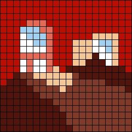 Pixel Art Grid Album Covers, Peeler Bead Album Cover, Deftones Pixel Art, Album Covers Pixel Art, Pixel Album Cover, Album Cover Perler Beads, Perler Bead Album Cover, Pixel Art Album Cover, Album Pixel Art