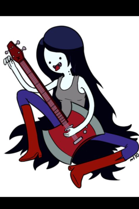 Marceline, all I need to do now is make my bass guitar! Marceline Cosplay, Adventure Time Poster, Marceline Adventure Time, Adventure Time Parties, Adventure Time Cosplay, Adveture Time, Adventure Time Characters, Marceline The Vampire Queen, Adventure Time Marceline