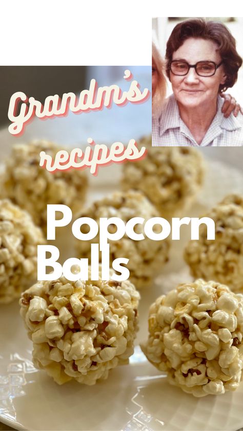 Corn Syrup Popcorn Balls, Recipe For Popcorn Balls, Marshmallow Popcorn Balls Easy, Popcorn Balls Without Corn Syrup, Sweet Salty Popcorn, Carmel Popcorn Balls Easy, Old Fashion Popcorn Balls Recipe, Old Fashioned Popcorn Balls Recipes, Popcorn Ball Recipes