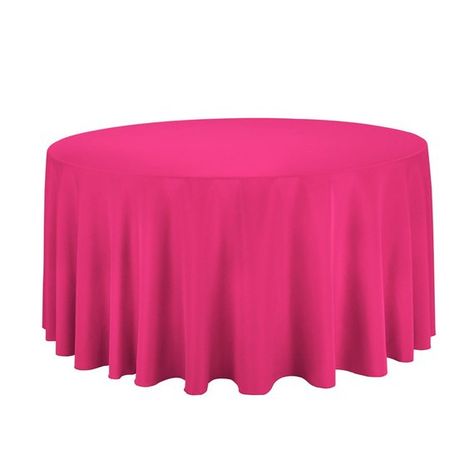 Fuchsia Tablecloth Round Polyester | Wedding Tablecloth | Choose Size Pink Princess Birthday, Round Tablecloths, Tablecloth Round, Thanksgiving Dinner Table, Wedding Tablecloths, Wedding Buffet, Circular Table, Event Table, Square Tablecloth