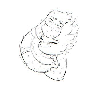 Amber X Wade Elemental, Elemental Tattoo Ideas Pixar, Elemental Drawing Disney, Elemental Movie Drawing, Elemental Tattoo Pixar, Ember X Wade, Elemental Fanart, Disney Elemental, Anastacia Disney