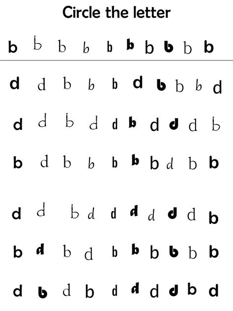 Use this worksheet to help children differentiate between b and d. B And D Practice, B And D Reversal Activities, Tutoring Reading, Learning Tricks, Another Poster, Teaching Government, B And D, Wilson Reading, Spelling For Kids