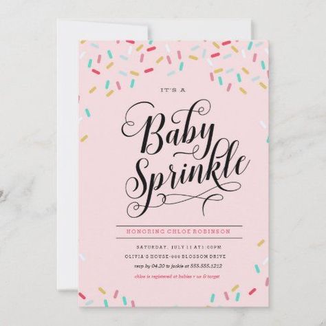 $2.51 | BABY SPRINKLES CONFETTI INVITATION #babysprinkleinvitation #baby #sprinkle #confetti #babysprinkleshower #sprinklesshower #babyshowerinvitation #sprinkleconfettishowerinvitation #newbabygirl #newbabyboy #mothertobe #babyshowerinvites #shower #invitation Sprinkle Baby Shower Girl, Baby Sprinkle Shower, Baby Sprinkle Decorations, Baby Boy Invitations, Confetti Invitation, Sprinkle Shower, Sprinkle Party