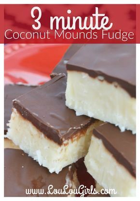 Coconut Bars, Candy Recipes Homemade, Christmas Candy Recipes, Fudge Recipe, Coconut Recipes, Homemade Candies, Lou Lou, Fudge Recipes, Sweets Treats