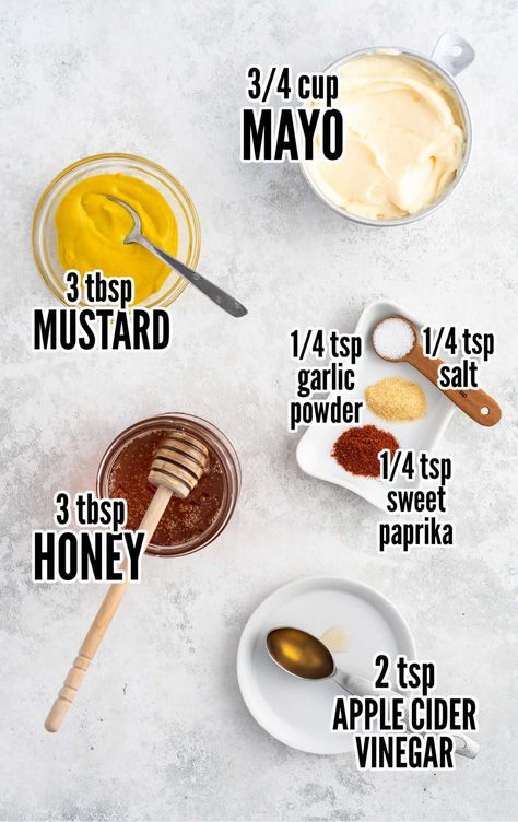 Mcalisters Deli Honey Mustard, Honey Mayo Dressing, How To Make Honey Mustard Sauce, Honey Mustard Mayo Sauce, Honey Mayo Sauce, How To Make Honey Mustard, Subway Honey Mustard Recipe, Mayo Sauce For Chicken, Sandwich Sauce Recipes