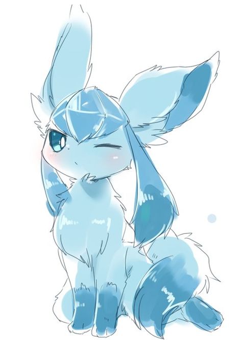 Awesome and Cute Glaceon Flareon Pokemon, Eevee Cute, Pokemon Eevee Evolutions, Pokemon Team, Pokemon Eeveelutions, Cute Pokemon Pictures, Eevee Evolutions, 강아지 그림, Pokemon Images