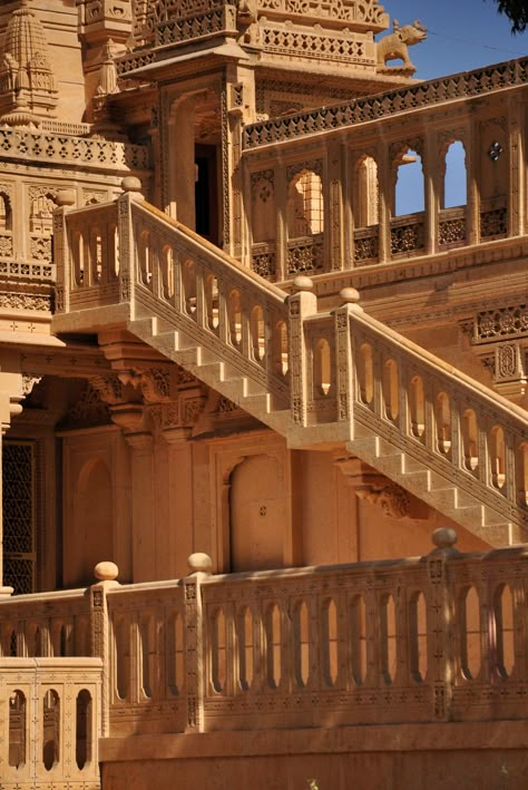 https://flic.kr/p/qMwfND | M.C. Escher Stairs at Amar Sagar Jain Temple Indian Stairs, Indian Architecture Aesthetic, Royal Indian Aesthetic, Escher Stairs, M C Escher, India Architecture, Ancient Indian Architecture, Jain Temple, Asian Architecture