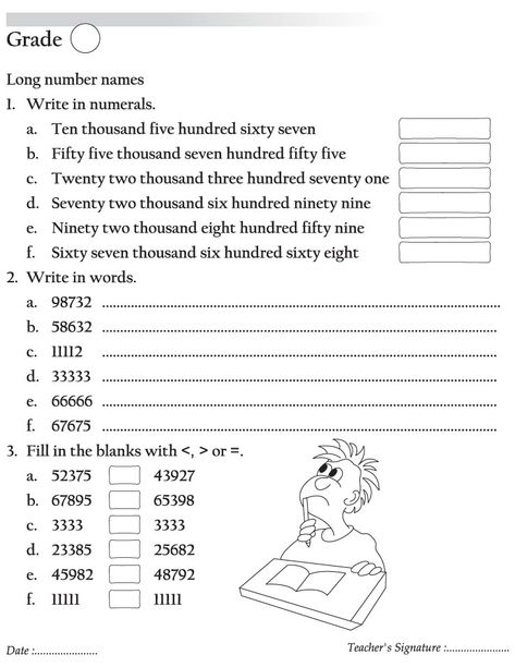 Free Printable Misc. questions�capacity and Download free Misc. questions�capacity along with coloring pages for other activities and coloring sheets Number Names Worksheet For Grade 3, 5th Class Maths Worksheets, Class 4 Maths, Grade 5 Math Worksheets, Math Properties, Math Multiplication Worksheets, Number Names, Mental Maths Worksheets, Math Fact Worksheets