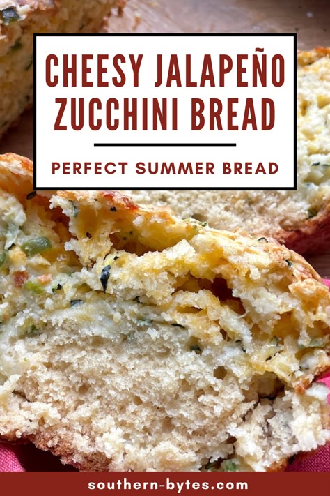 Cheesy Jalapeño Zucchini Bread, Cheddar Jalapeno Zucchini Bread, Cream Cheese Zucchini Bread Recipes, Zucchini Jalapeno Recipes, Zucchini Jalapeno Cheese Bread, Zucchini Jalapeno Bread, Zucchini Herb Cheese Bread, Flavored Zucchini Bread, Zucchini Cheddar Cheese Herb Beer Bread