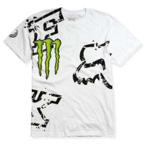 Fox Racing Monster Tinsel Town T Shirt Tee Green White Carmichael Dirt Bike Riding Gear, Ricky Carmichael, Fox Racing Clothing, Fox Clothing, Rock Star Outfit, Riding Shirts, Shirt Inspiration, Racing Shirts, Fox Racing