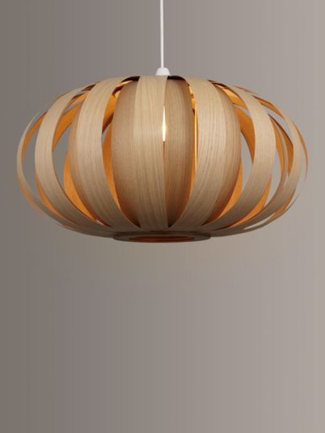 Tom Raffield Lighting | Tom Raffield | John Lewis & Partners Tom Raffield Lighting, Tom Raffield, Wooden Pendant Lighting, Ceiling Shades, Wood Pendant Light, Scandi Design, Pendant Ceiling Light, Beautiful Lighting, Wooden Pendant