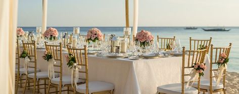 Wedding packages and offers in Boracay Boracay Wedding, Beach Wedding Decorations Reception, Paradise Wedding, Dream Beach Wedding, Yacht Wedding, Beach Wedding Flowers, Beach Ceremony, Wedding Set Up, Beach Wedding Decorations