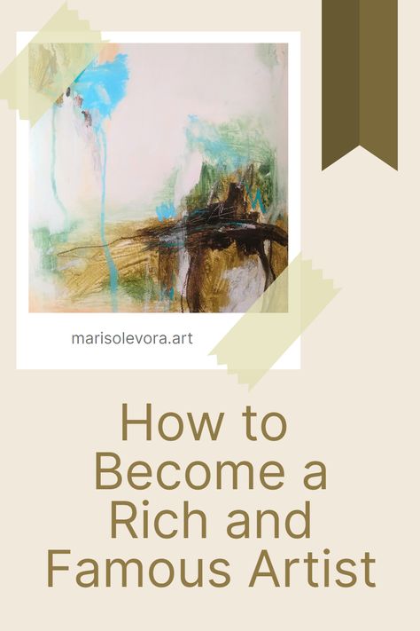 Do you want to learn the secrets of successful artists and turn your passion into a thriving career? Then don't miss out on this must-read article on how to become a successful artist! Discover the tips, tricks, and strategies that top artists use to build their brand, attract clients, and stand out in a crowded market. 😃 How To Become An Artist, Art Jobs, Book Hoarder, Successful Artist, Crafting Business, Attract Clients, Jobs In Art, Art Biz, Artist Tips