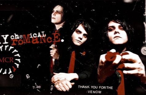 My Chemical Romance Discord Banner, Mcr Laptop Background, Mcr Discord Banner, Gerard Way Banner, Band Cover Photos, Mcr Laptop Wallpaper, Emo Computer Wallpaper, Mcr Wallpaper Desktop, Mcr Widget