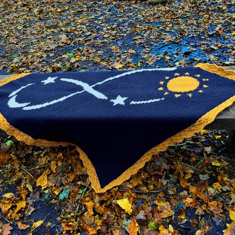 This sweet baby blanket includes images of the moon, stars and the sun for a perfect night sky themed blanket. Baby Afghan Patterns, Star Baby Blanket, Infinity Sign, Twinkling Stars, Perfect Night, Baby Afghans, Twinkle Star, Infant Loss, Baby Blanket Pattern