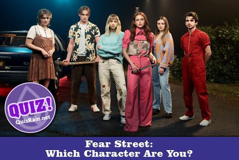 Fear Street: Which Character Are You? - Horror - QuizRain Character Fears, Which Character Are You, Fear Street, Horror Novel, Horror Characters, How To Find Out, Tv Shows, Fan Art