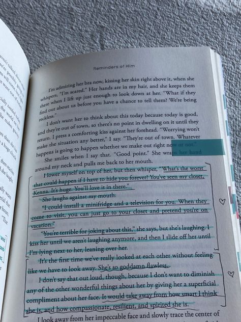 Colleen Hoover Book, Reminders Of Him, Book Annotations, Colleen Hoover Books, Book Annotation, Colleen Hoover, Book Quotes, To Tell, Books To Read