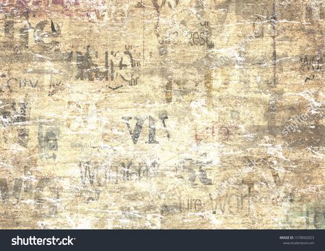 Old grunge newspaper paper textured horizontal background. Vintage newspapers texture. Newsprint typed sheet. Unreadable aged page. Colorful news collage. Rough urban style. Mixed media art.  royalty free  image photo Pages Background, Beige Collage, Newspaper Textures, Horizontal Background, Newspaper Background, Old Grunge, Newspaper Paper, Old Paper Background, Page Background