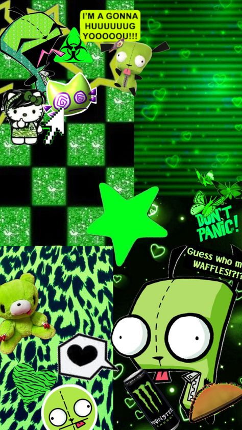 SILLY GOOBER!! #invaderzim #gir #aesthetic #wallpaper #scenecore #fyp #scenecorewallpaper #invaderzimwallpaper Scenecore Wallpaper, Scenecore Aesthetic, Silly Goober, Scene Core, Invader Zim, Phone Backgrounds, Aesthetic Wallpaper