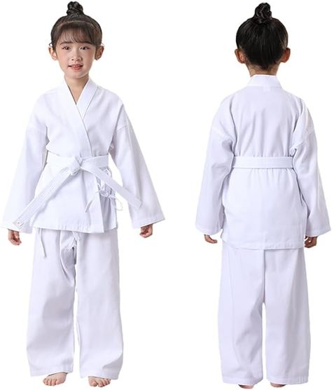 Amazon.com: FIGHTSPIRIT Karate Uniform for Kids & Adults Lightweight Student Karate Gi Martial Arts Uniform with White Belt : Clothing, Shoes & Jewelry Uniform For Kids, Martial Arts Gi, Martial Arts Uniform, Karate Uniform, Karate Gi, Kids Uniforms, White Belt, Purim, Karate