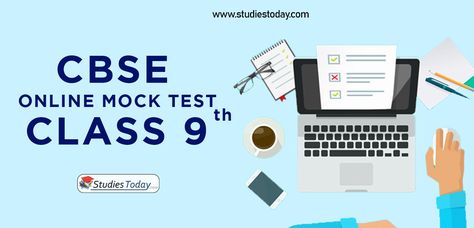 Prepare for Class 9 with India's Best Online Test Series for Class 9 as per CBSE Board. Get Free Mock Tests, Sample Papers, and Study Materials. 10th Exam, Worksheets For Class 1, 12th Exam, Online Mock Test, Exam Answer, Integrated Learning, Online Test, Class 11, Class 8