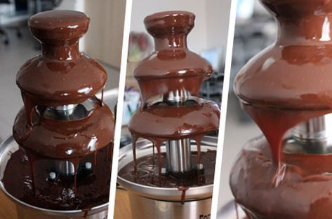 La recette pour un chocolat fondu délicieux et parfait pour une fontaine à chocolat ! Dessert Bar, Yummy Yummy, Dessert Bars, Garden Party, Decorative Jars, Food And Drink, Sauce, Baby Shower, Snacks