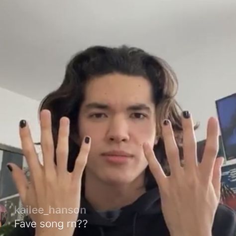 Conan Gray Nails Ideas, Conan Gray Nails, Obsessed Husband, Conan Grey, Conan Gray Aesthetic, Random Dump, Mens Nails, Painted Nails, Gray Nails