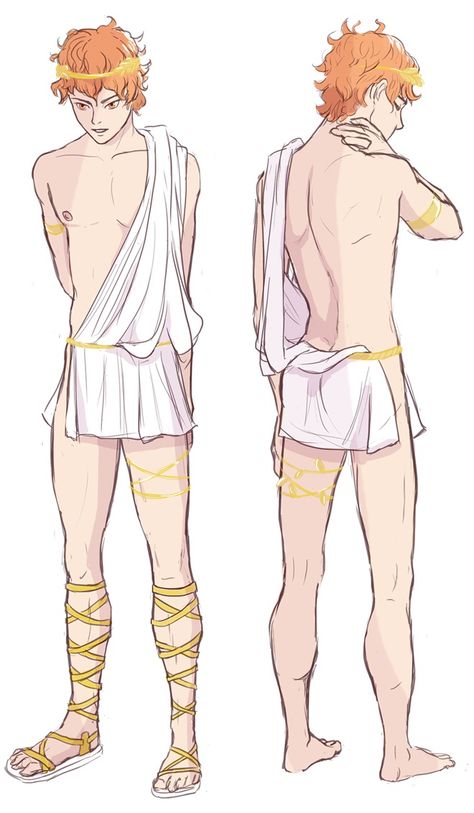 Greek Mythology Costumes Men, Fantasy God Outfits Design Male, Ancient Greek Outfits Men, Greek Clothes Male, Greek Outfit Men, Greek Mythology Outfits Male, Greek Oc Male, Greek God Outfits Men, God Clothes Design