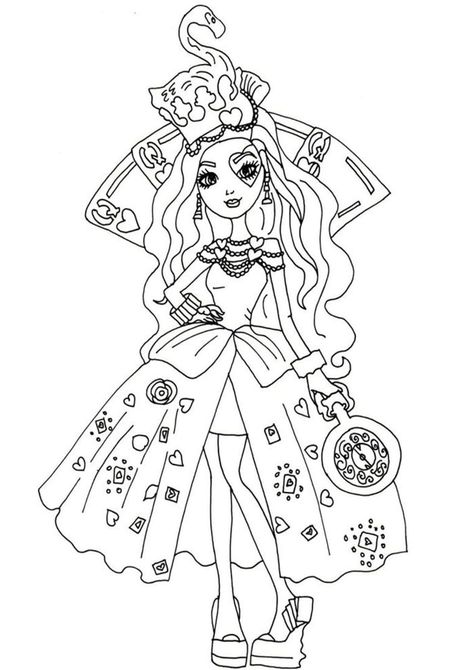 Fun Ever After High coloring pages for your little one. They are free and easy to print. The collection is varied with different skill levels Ever After High Coloring Pages, High Coloring Pages, Minion Coloring Pages, Family Coloring Pages, Lizzie Hearts, Heart Coloring Pages, Truck Coloring Pages, Family Coloring, Fall Coloring Pages