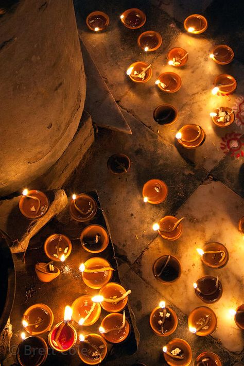 Candles being lit in a temple during Diwali, Jaipur, Rajasthan, India Diwali Jaipur, Jaipur Diwali, India Photo, Candles Photography, Interiors Inspiration, Beautiful Images Nature, Rajasthan India, Jaipur Rajasthan, Lighting Inspiration