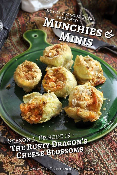 Dnd Food Recipe, Dragon Recipe, Dnd Food, Fairytale Food, Game Night Food, Viking Food, Medieval Recipes, Geek Food, Spicy Cheese