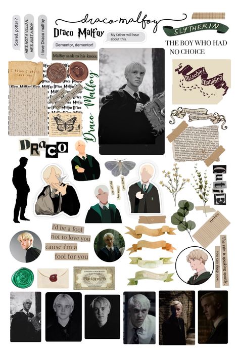 Harry Potter Aesthetic Stickers Printable, Slytherin Aesthetic Sticker, Hogwarts Stickers Aesthetic, Harry Potter Journal Printables, Harry Potter Stamps Printable, Harry Potter Stickers Aesthetic Vintage, Harry Potter Sticker Printable, Journal Printables Aesthetic, Draco Malfoy Journal Page