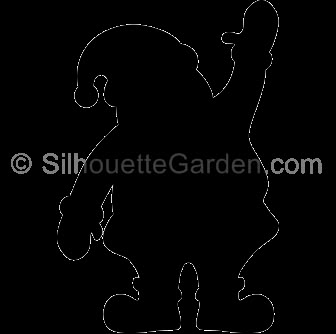 Santa Claus Silhouette, Christmas Silhouette Images, Xmas Silhouette, Santa Silhouette, Wishing Well Plans, Christmas Silhouette, Wood Burning Patterns Stencil, Nativity Silhouette, Christmas Cutouts