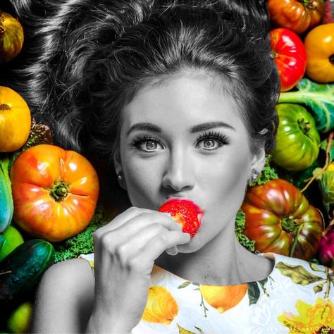 Twitter Fruit Photoshoot, Fruit Shoot, Winter Fruit, Food Branding, Fashion Themes, Conceptual Photography, Pictures Of People, Photography Poses Women, Insta Stories