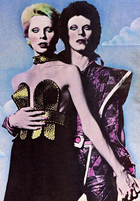 Angie Bowie, Angela Bowie, 1970s Glam, David Bowie Born, David Bowie Art, 70s Glam, Bowie Art, Androgynous Look, Anthony Kiedis